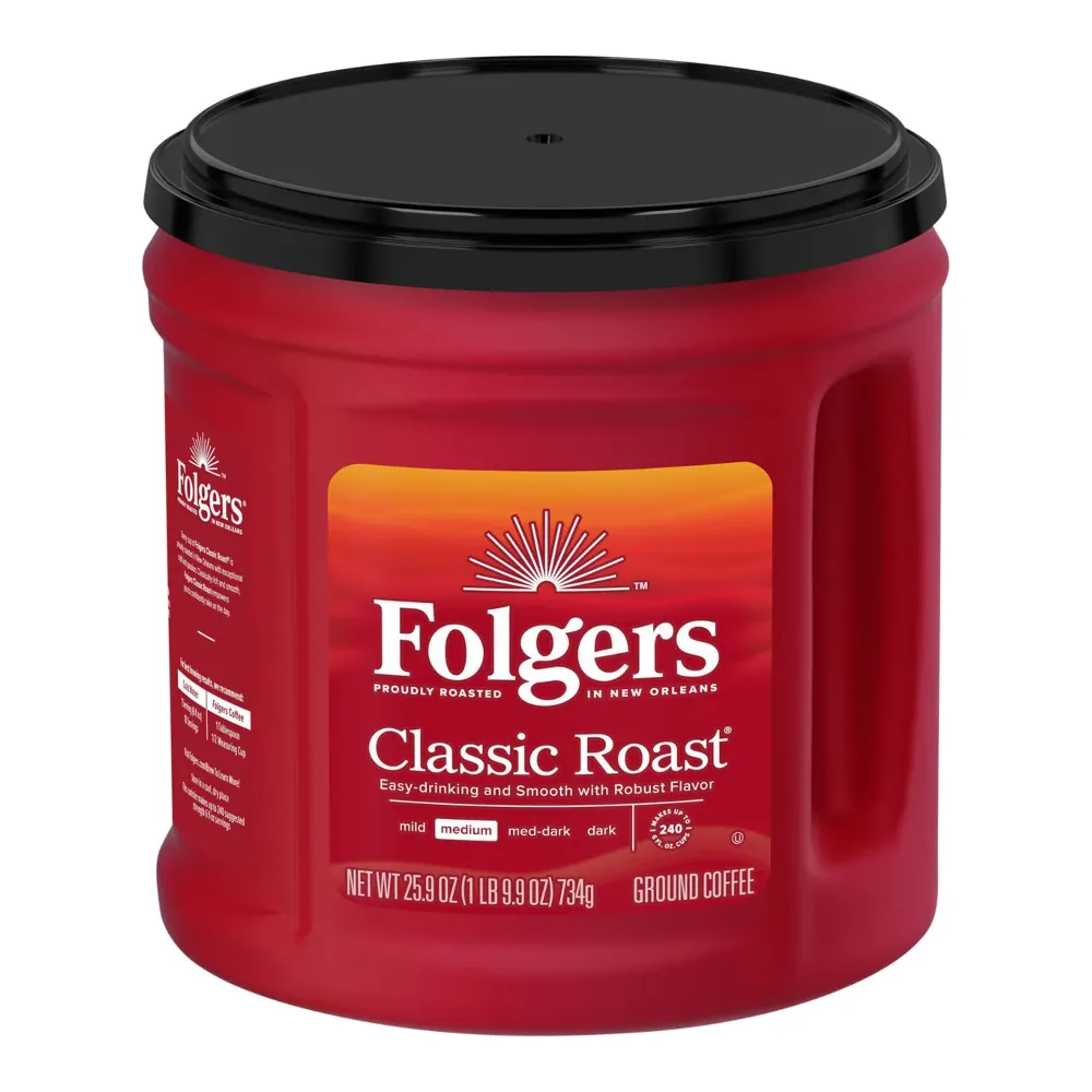 025500304076 FOLGERS CLASSIC COFFEE CAN 25.9Z - Image 1
