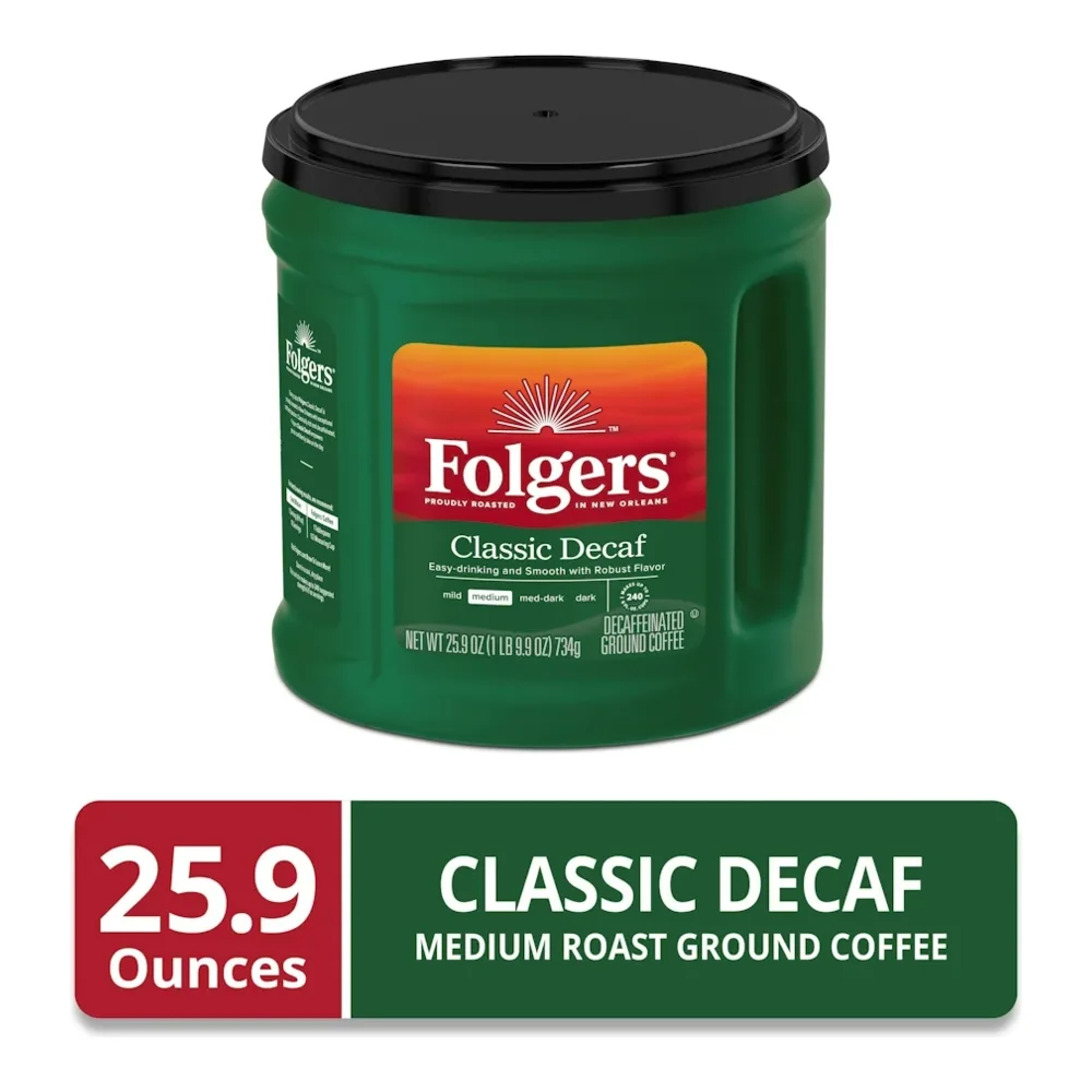 025500304106 FOLGERS DECAF CLASSIC CAN 25.9Z - Image 1