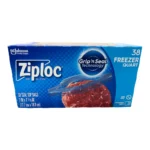 ZIPLOC FREEZER QUART 40 BAGS