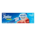 ZIPLOC EZ ZIP FREEZER QUART 15CT