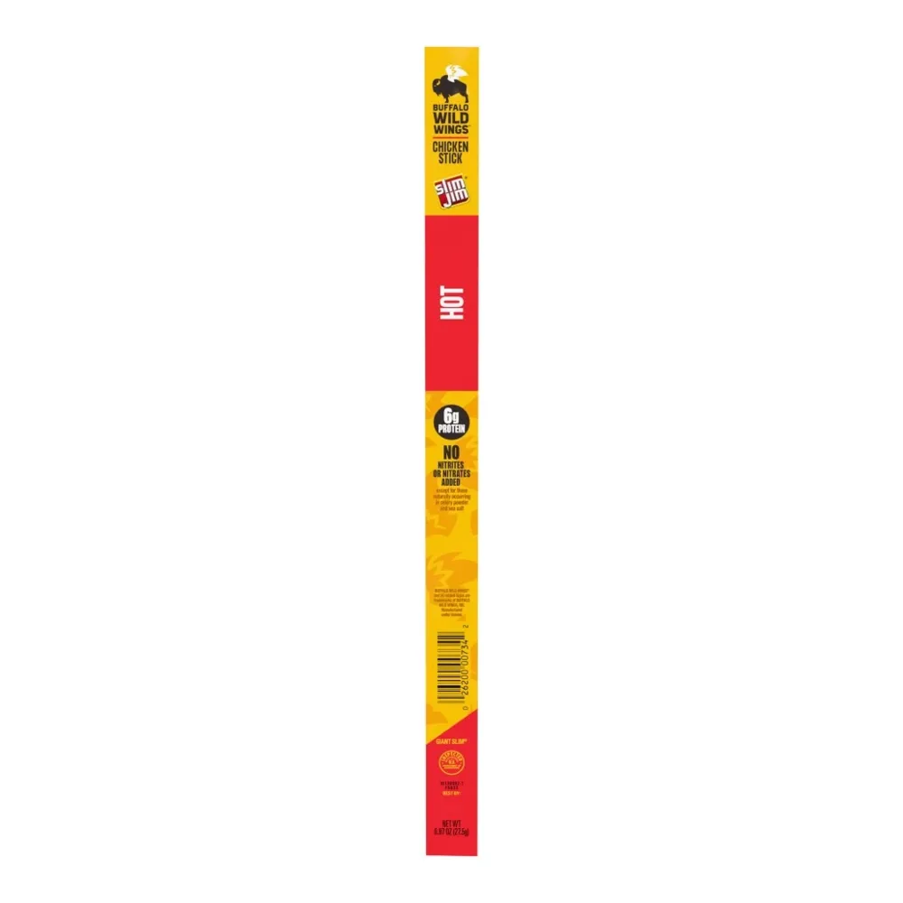 026200007342 SLIM-JIM BDUBS HOT CKN STICK .97Z - Image 1