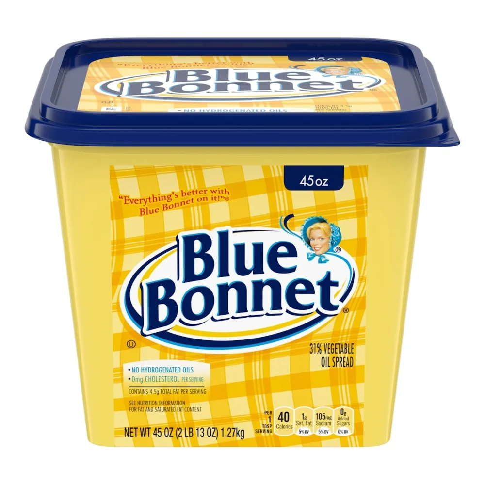 027000009338 BLUE BON SPREAD BOWL 45Z - Image 1
