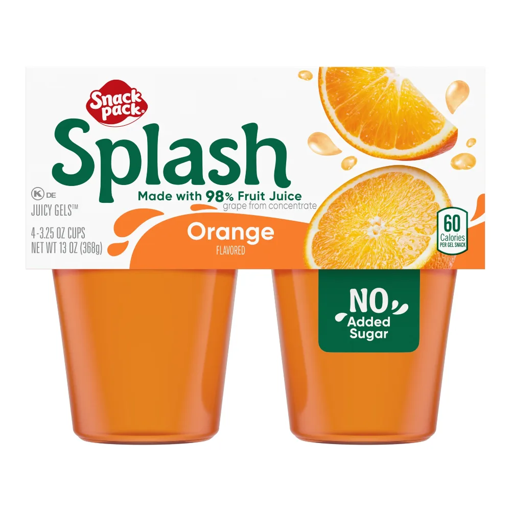 027000009871 SNACK PACK SPLASH ORANGE 4PK 13Z - Image 1