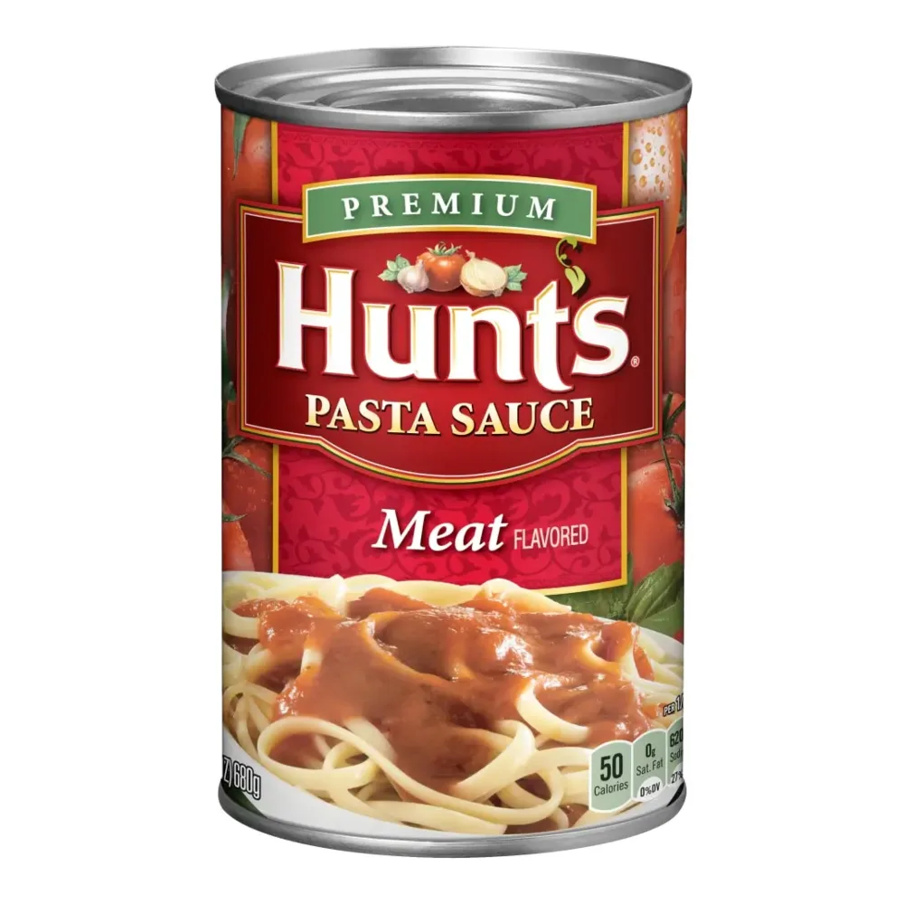 027000500088 HUNTS PASTA MEAT SAUCE 24Z - Image 1