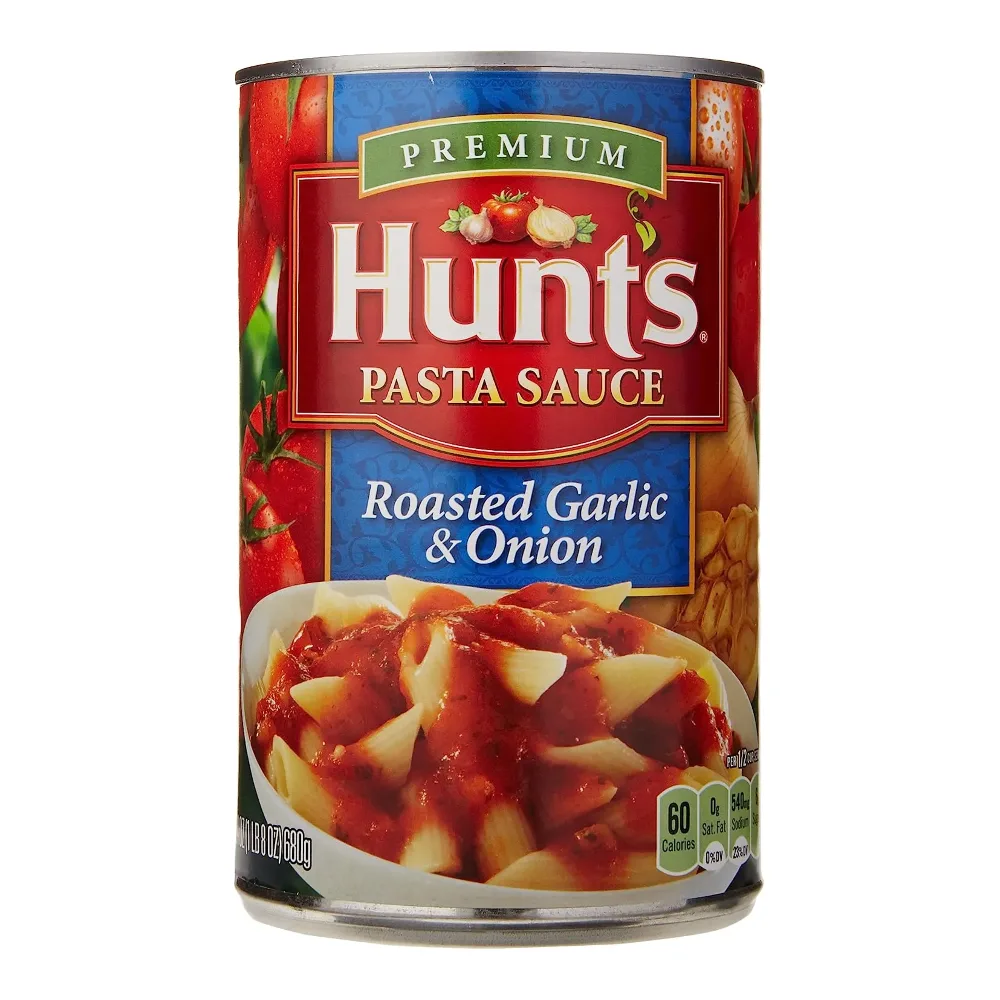 027000500149 HUNTS PASTA SCE GARLIC ONION 24Z - Image 1
