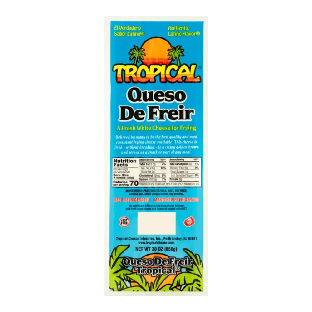 027568011354 TROPICAL QUESO DE FREIR 30Z - Image 1