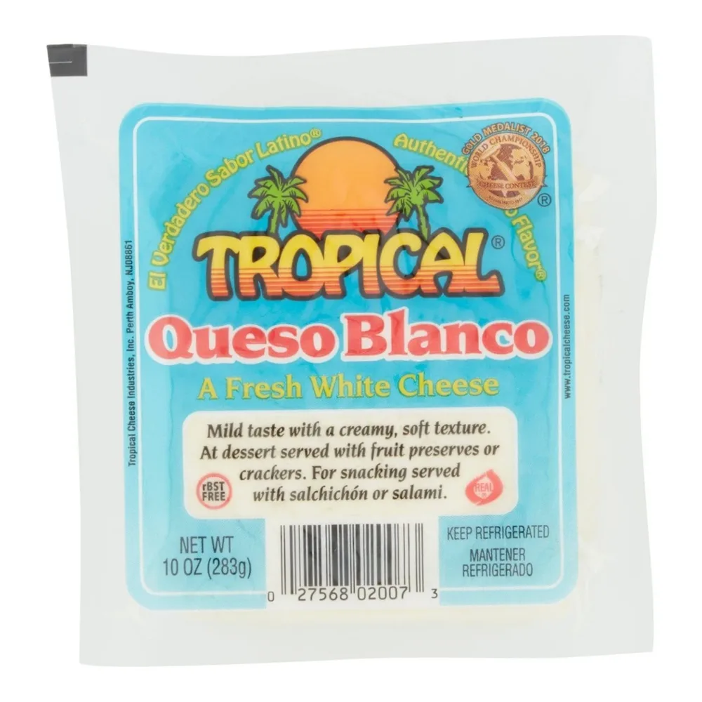 027568020073 TROPICAL QUESO BLANCO CHEESE 10Z - Image 1