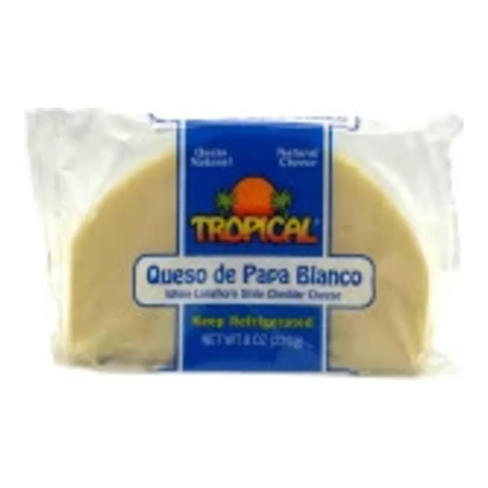 027568035077 TROPICAL QUESO PAPA BLANCO 8Z - Image 1