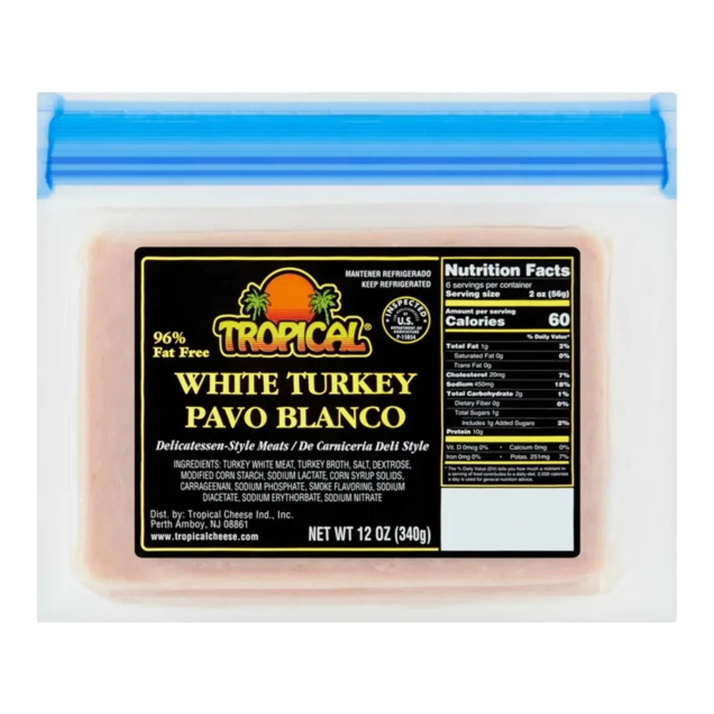 027568060741 TROPICAL WHITE TURKEY 12Z - Image 1