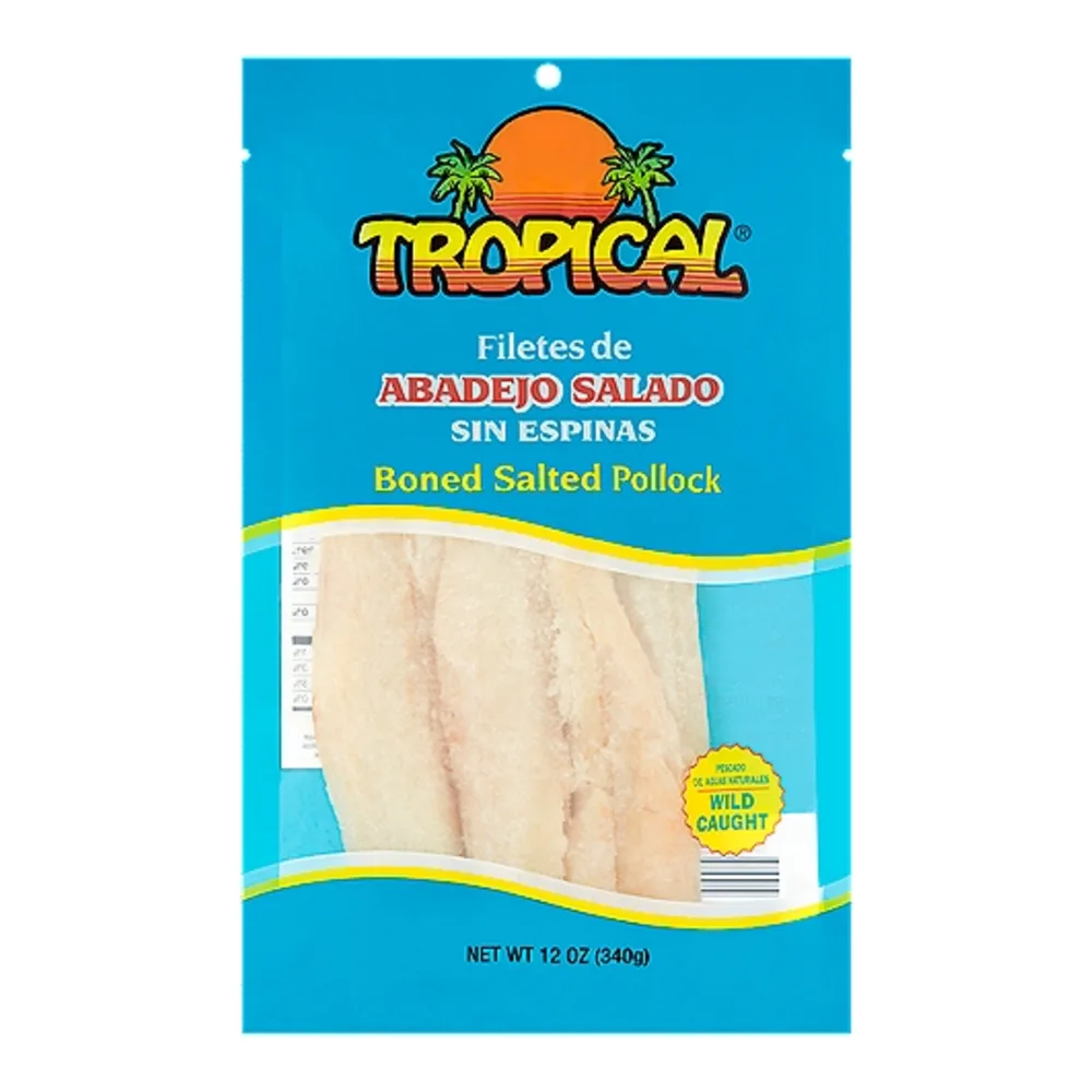 027568070405 TROPICAL BACALAO SALTED POLLOCK 12Z - Image 1