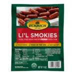 ECKRICH LILCKTL SMOKIES SAUSAGE 14Z