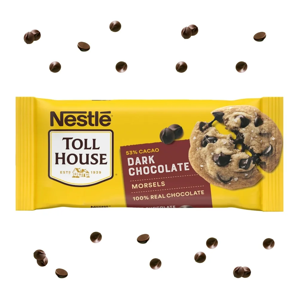 028000033279 NESTLE DARK CHOC MORSELS 10Z - Image 1