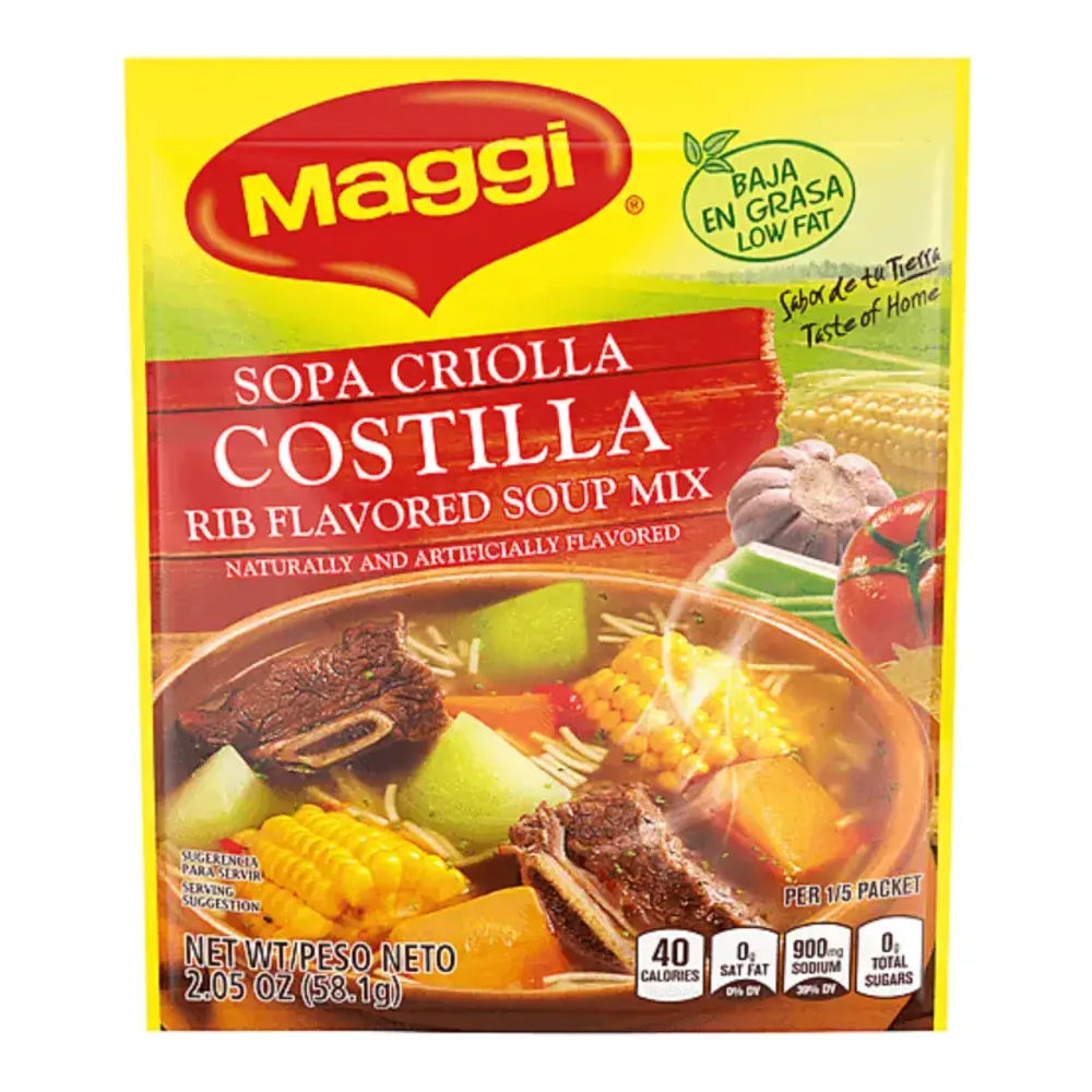 028000332846 MAGGI SOPA CRIOLLA COSTILLA 2Z - Image 1