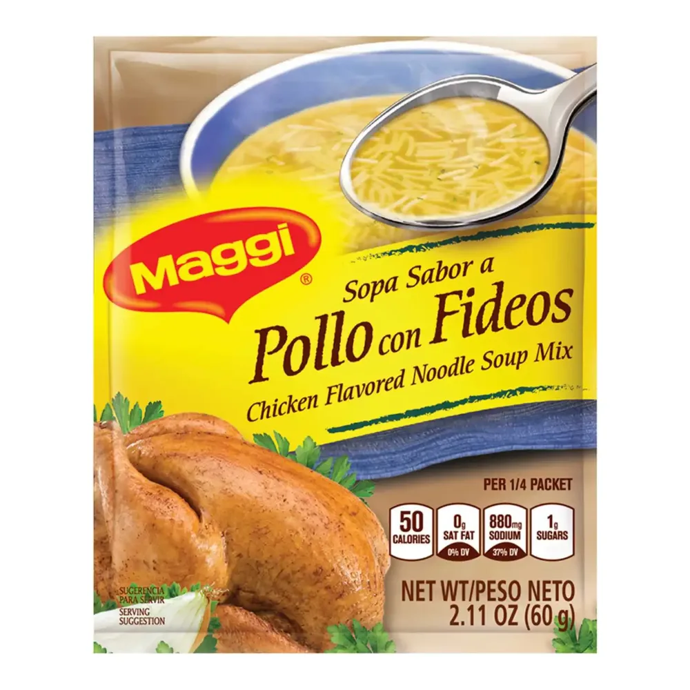 028000659615 MAGGI SOPAS POLLO CON FIDEOS 1.94Z - Image 1