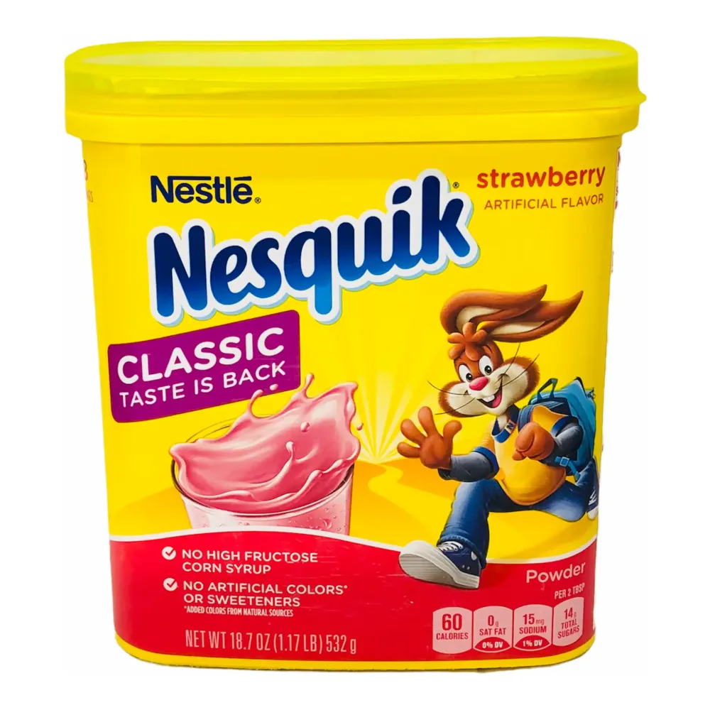 028000846794 NESQUIK STRAWBERRY POWDER 18Z - Image 1