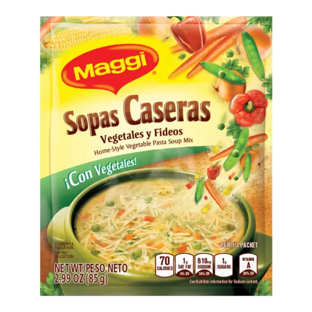 028000888947 MAGGI SOPAS CASERAS VEGETABLES 3.24Z - Image 1