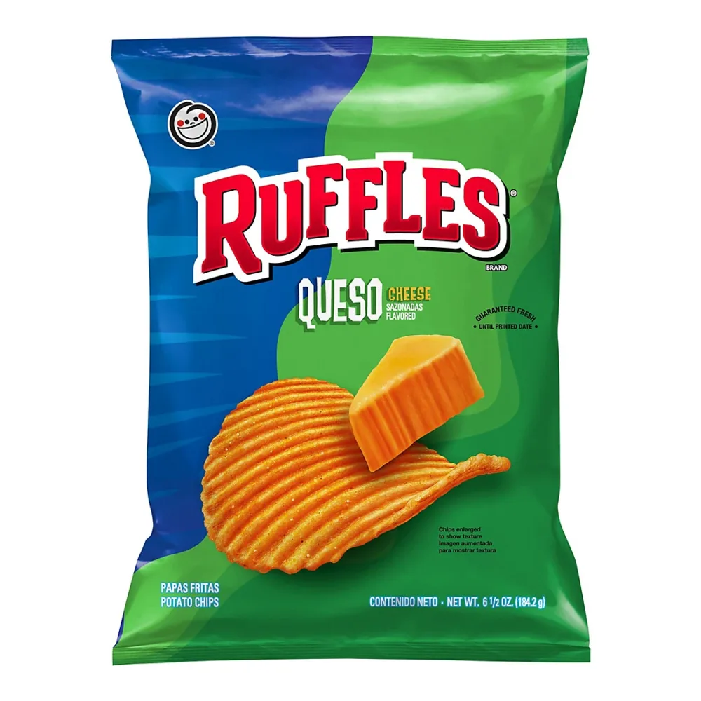 028400019378 RUFFLES BOLSAZA QUESO 6.5Z - Image 1