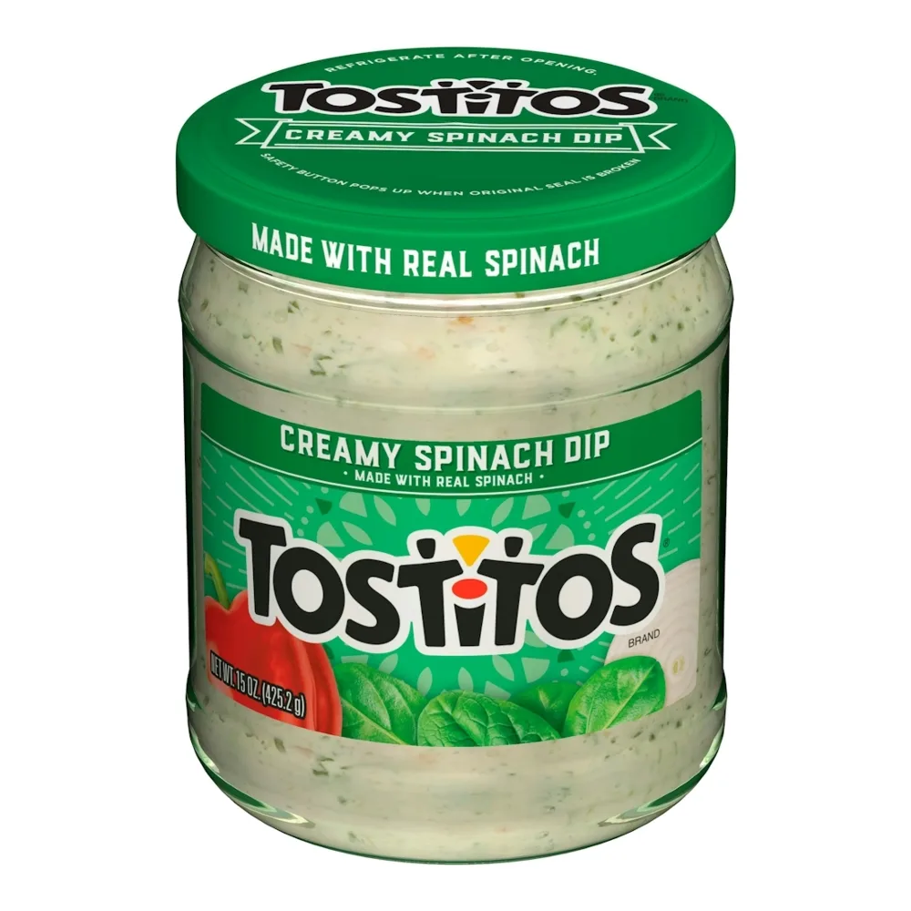 028400071031 TOSTITOS CREAMY SPINACH DIP 15Z - Image 1