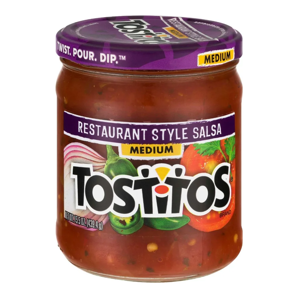 028400089364 TOSTITOS SALSA RESTAURAN STYLE MED 15Z - Image 1
