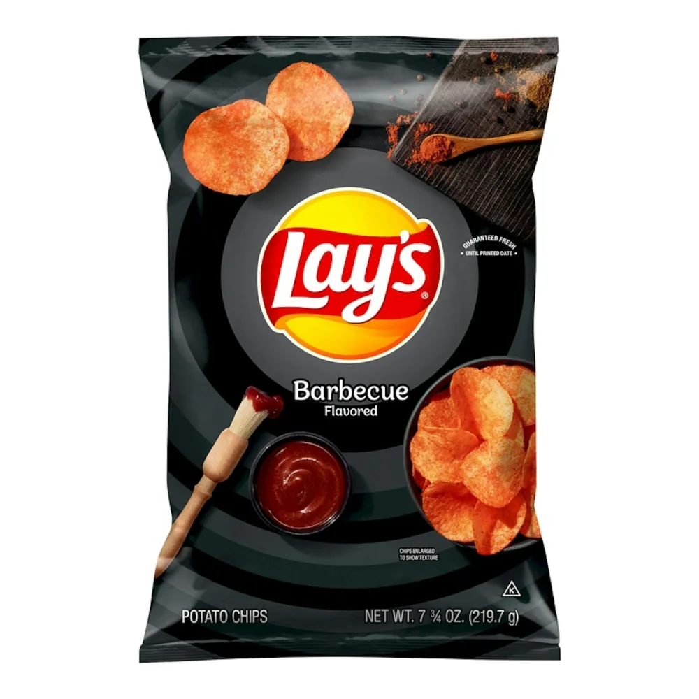 028400199612 LAYS BBQ CHIPS 7Z - Image 1