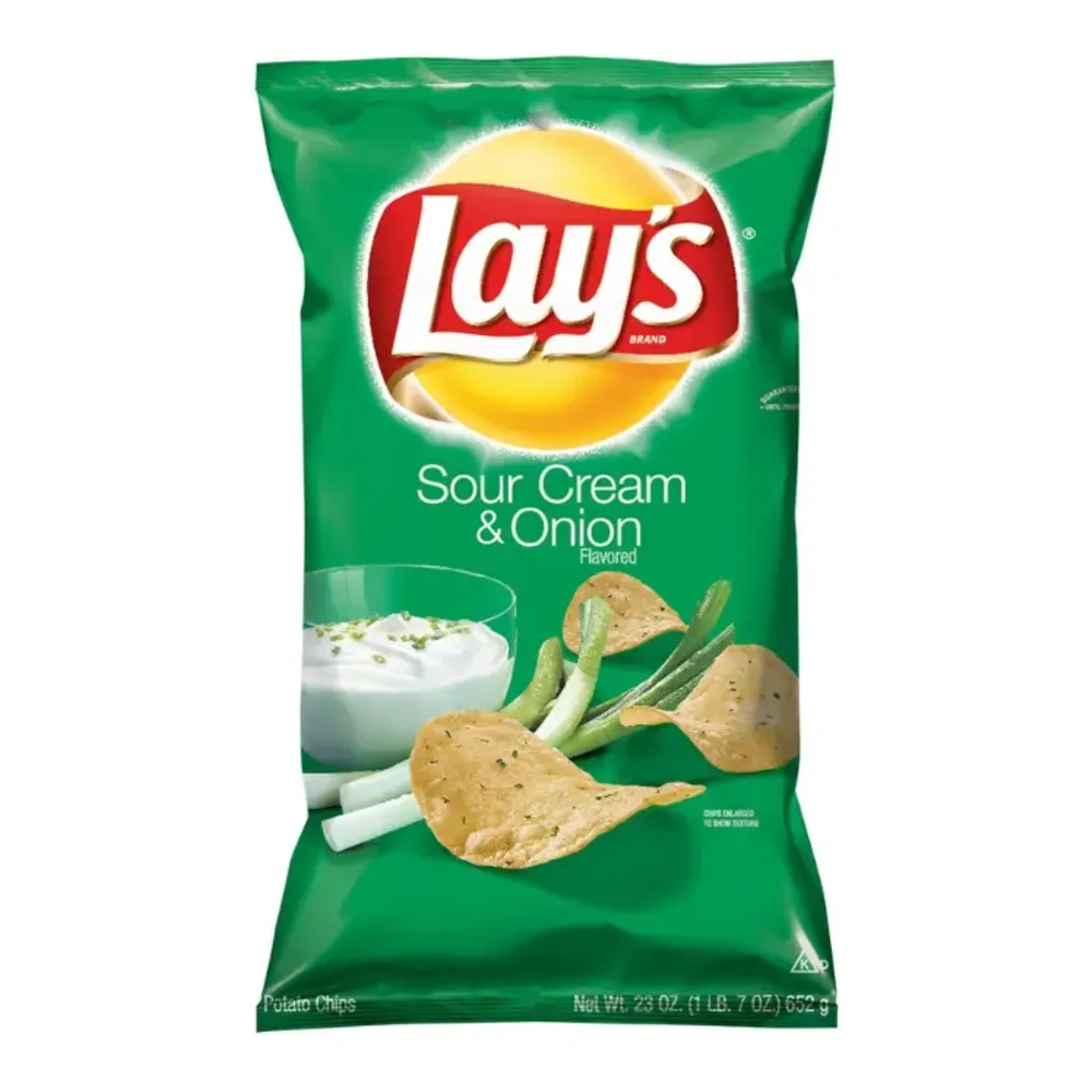 Lays SR Cream & Onions Chips 7 oz