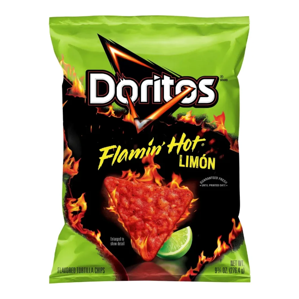 028400516662 DORITOS FLAMIN HOT LIMON 9Z - Image 1