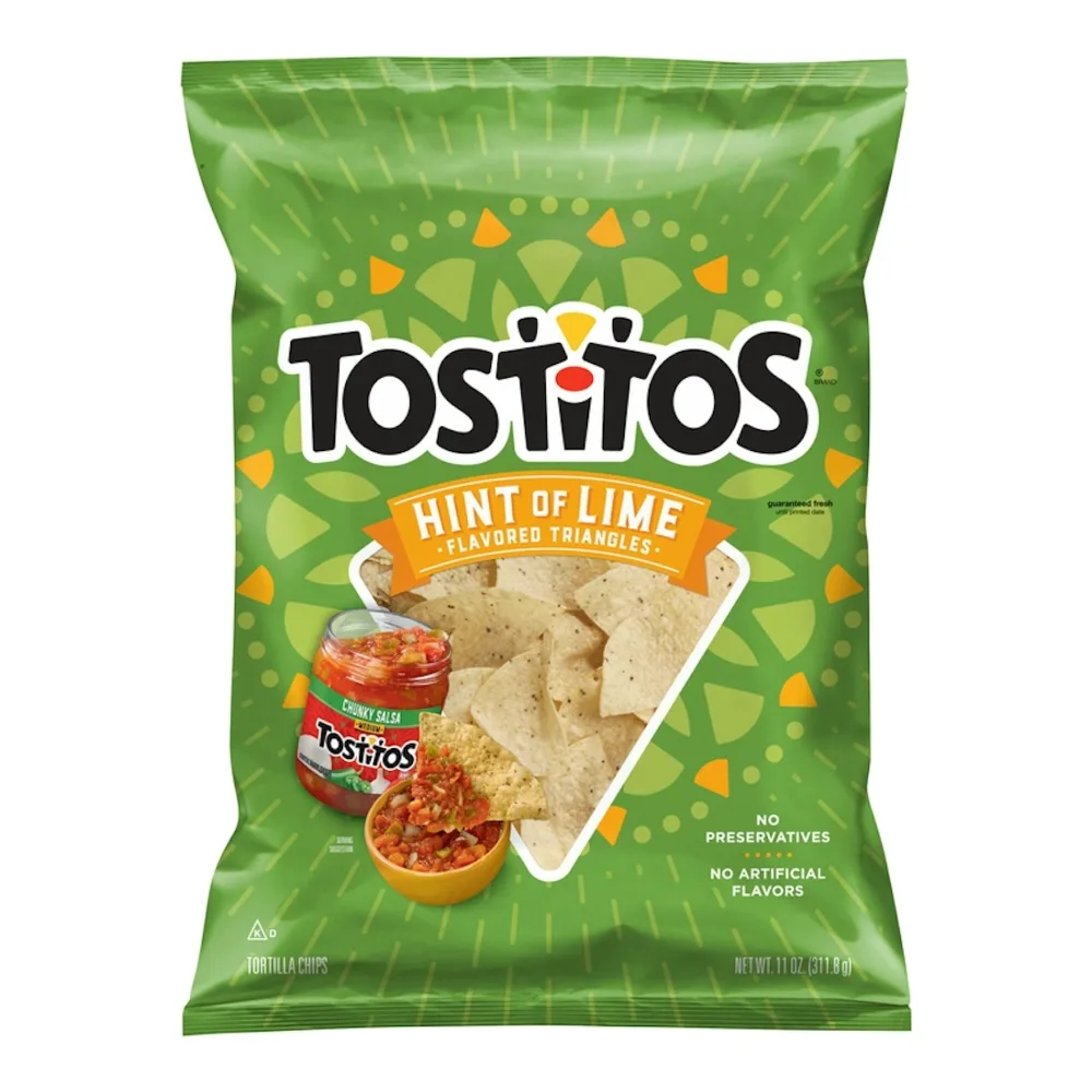 028400517942 TOSTITOS HINT of LIME 11Z - Image 1