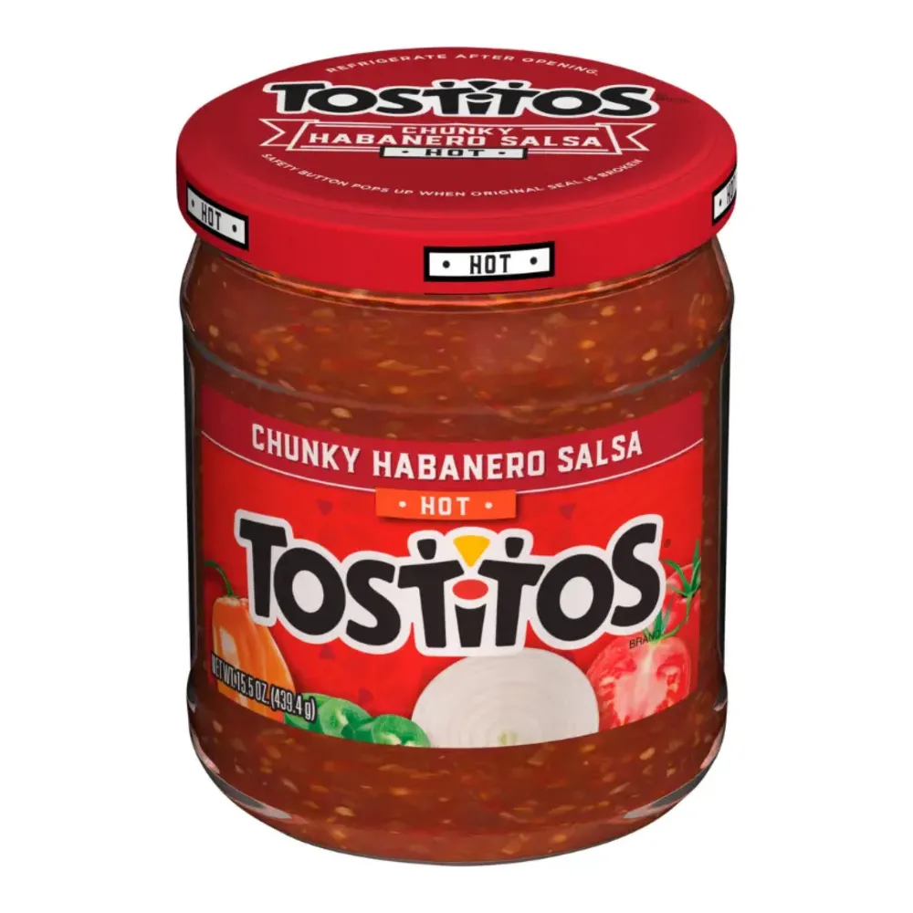 028400589253 TOSTITOS CHUNKY HABANERO SALSA 15Z - Image 1
