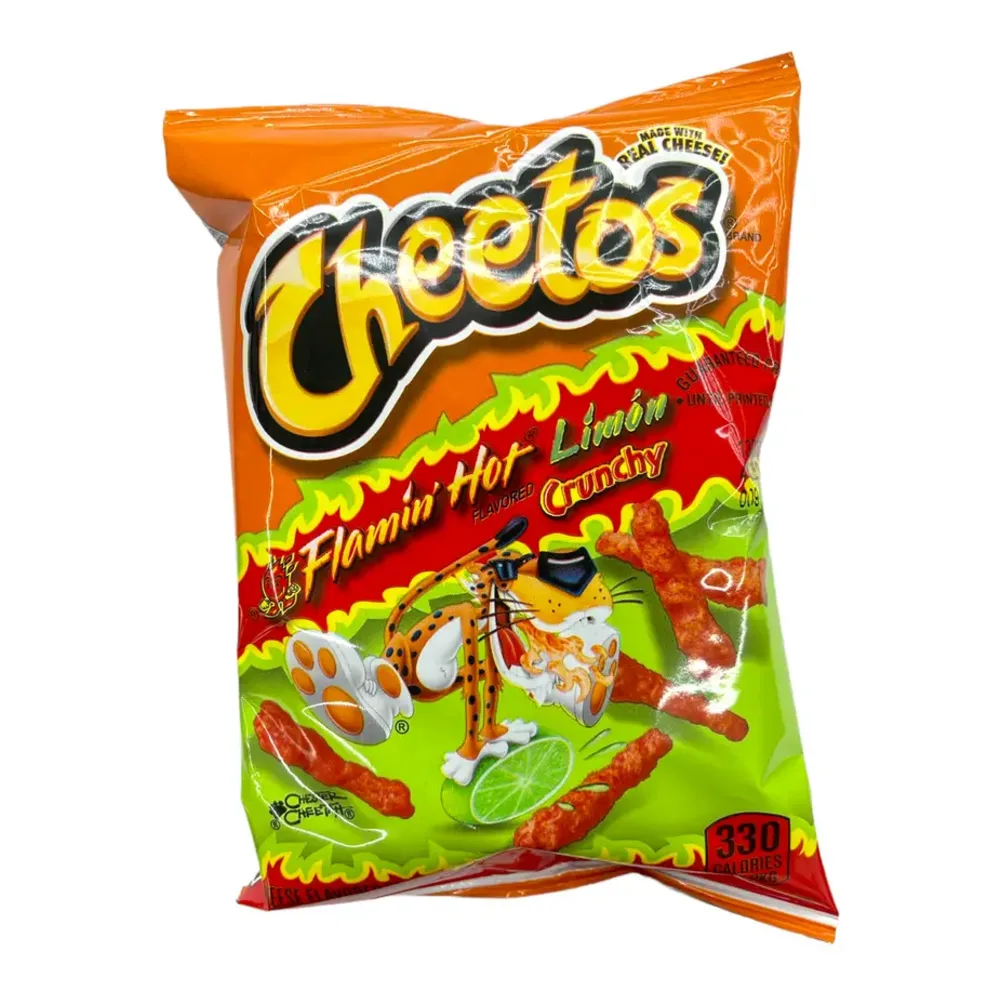 028400590020 CHEETOS HOT LIMON 8Z - Image 1
