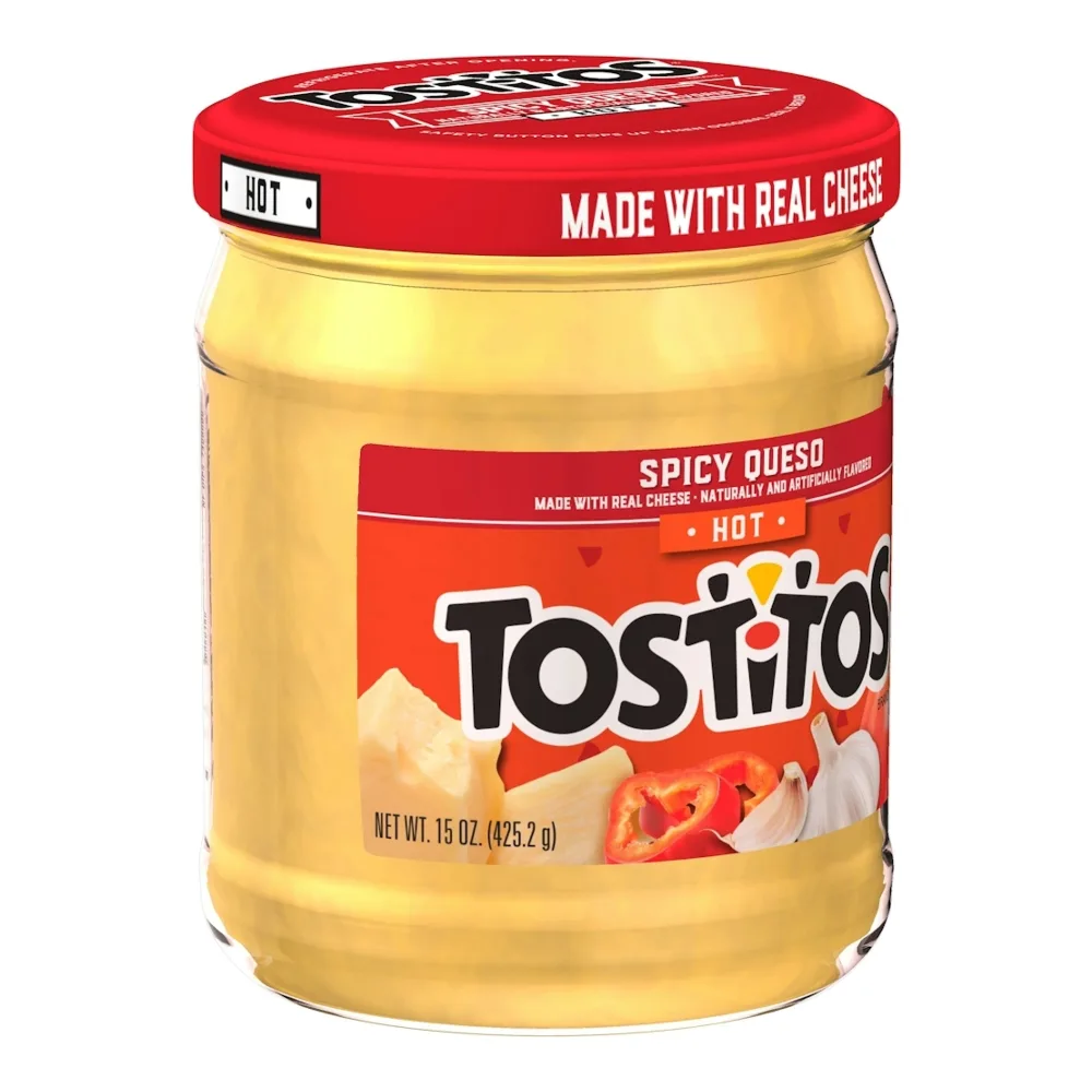 028400724685 TOSTITOS SPICY QUESO 15Z - Image 1