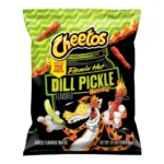 CHEETOS FLAMIN HOT DILL PICKLES 8Z