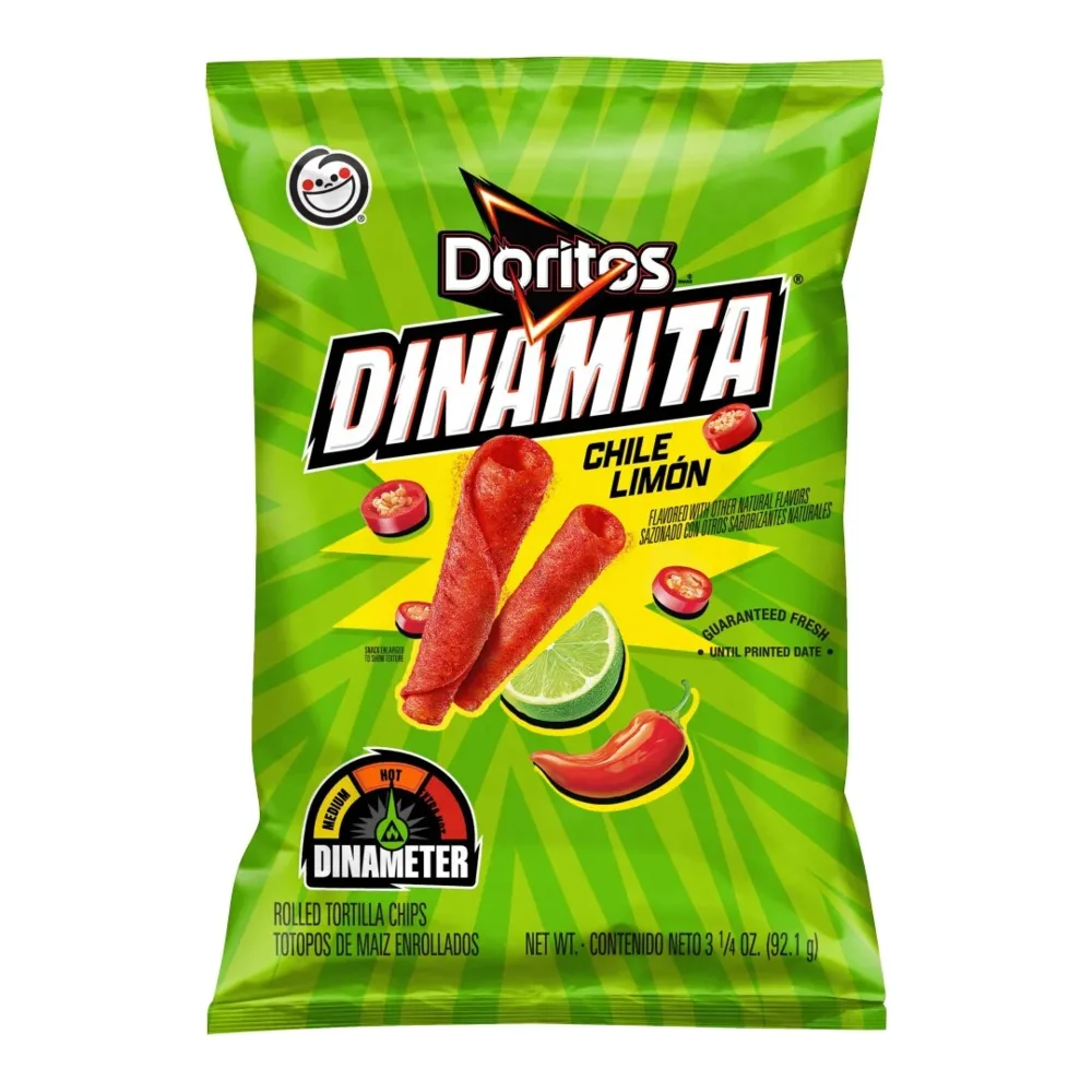 028400770644 DORITOS DINAMITA CHILE LIMON 3Z - Image 1