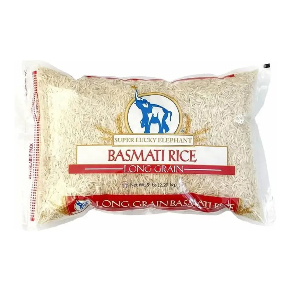 028571004159 SUPER LUCKY BASMATI RICE 5LB - Image 1
