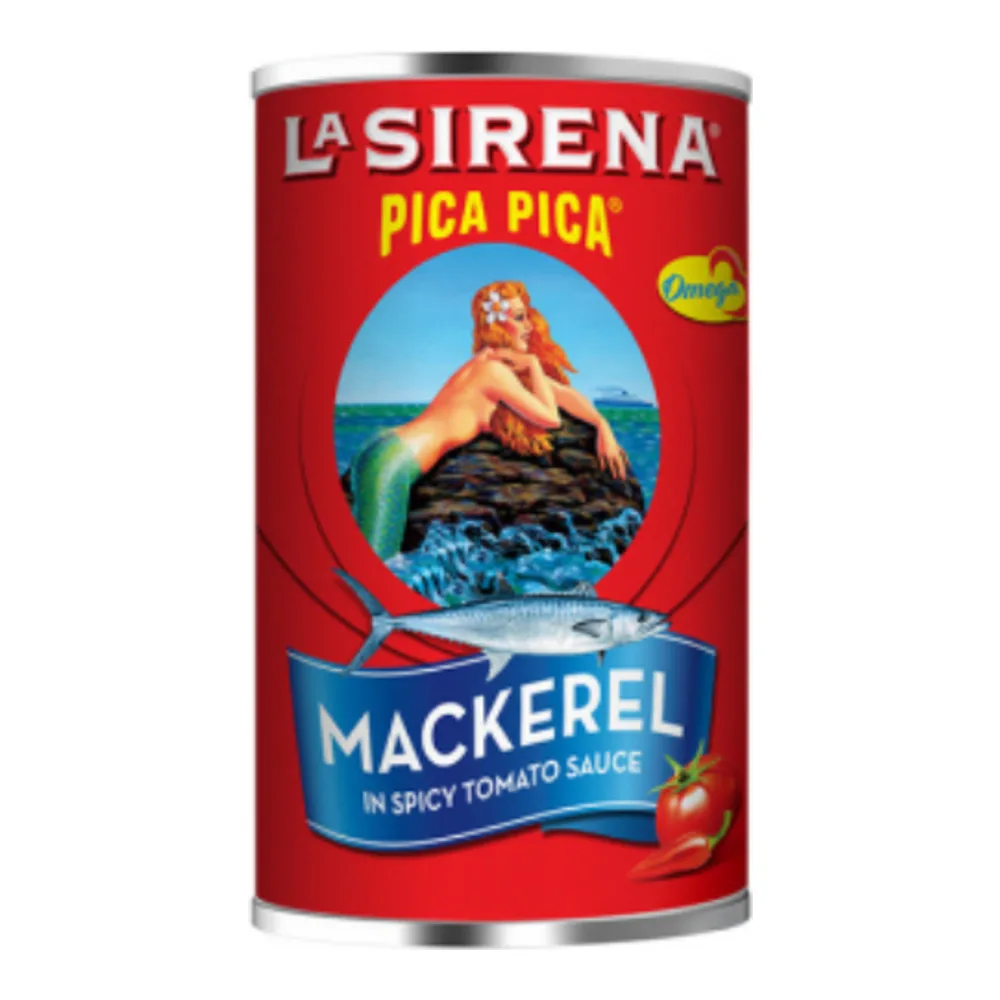 028571010129 LA SIRENA MACKEREL EN TOMATE 5.5Z - Image 1