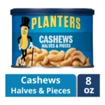 PLANTERS CASHEW HALVES 8Z