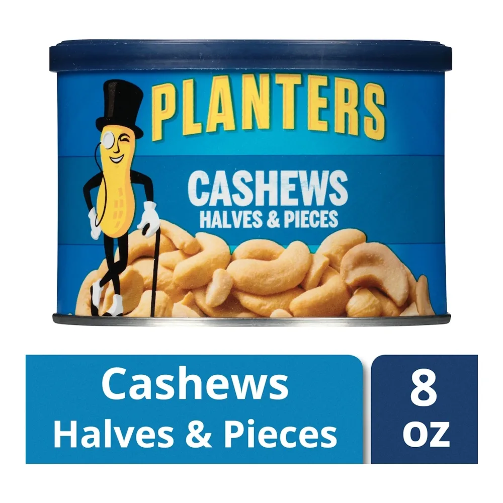 029000016071 PLANTERS CASHEW HALVES 8Z - Image 1