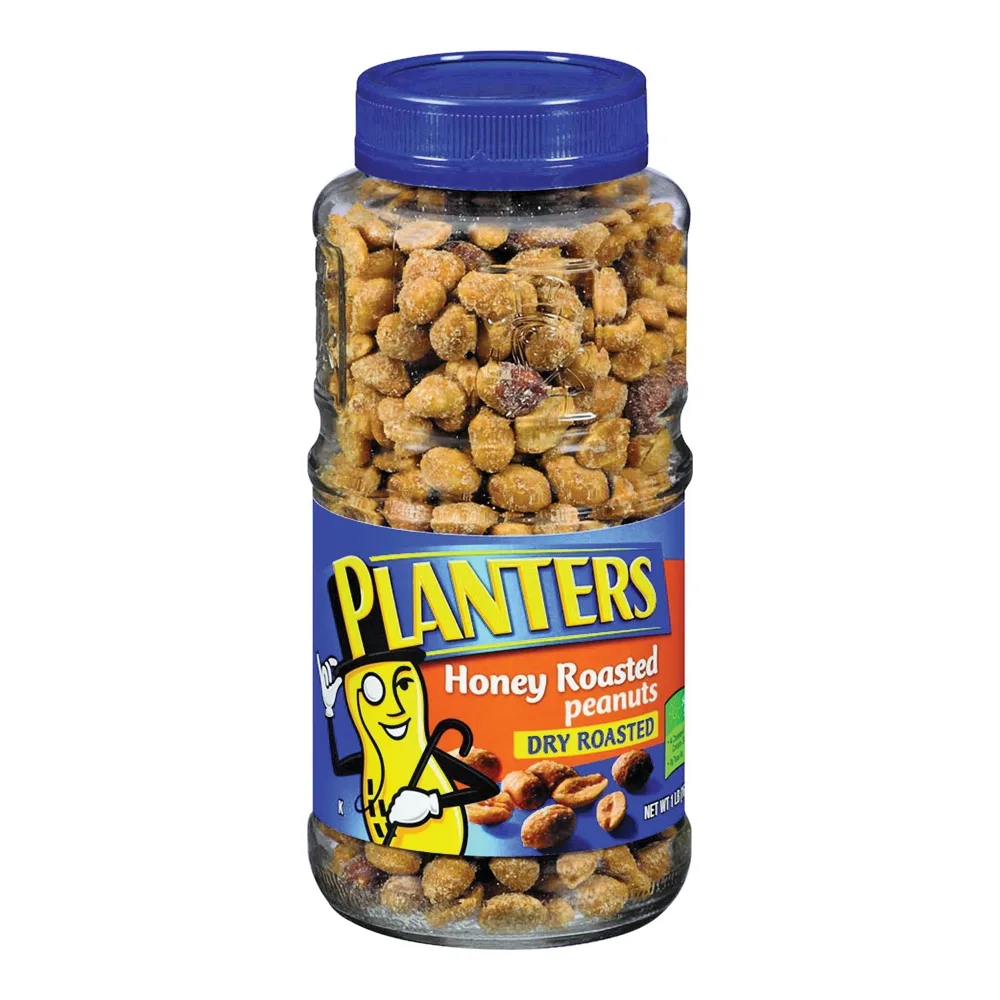 029000073456 PLANTERS PEANUTS HONEY RST 16Z - Image 1