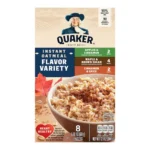 QUAKER INST OATMEAL VARIETY 8CT