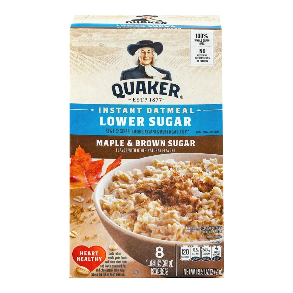 030000568552 QUAKER INST L/S MPL OATMEAL 8CT - Image 1