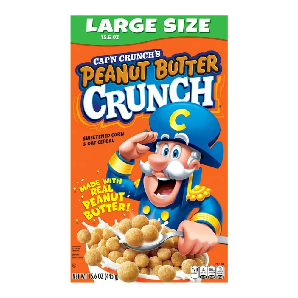 030000662113 QKR CAPN CRUNCH PEANUT BUTTER 15Z - Image 1