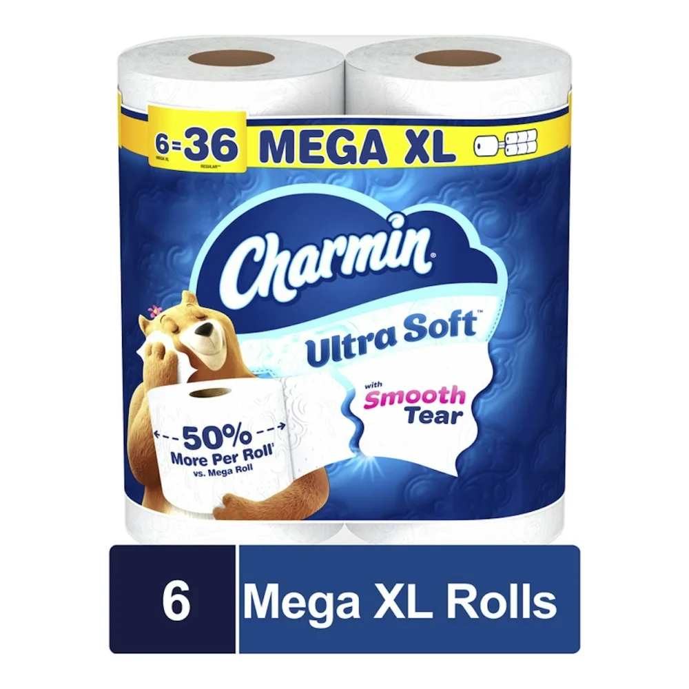 030772084670 CHARMIN SOFT MEGA ROLL 6MXL - Image 1