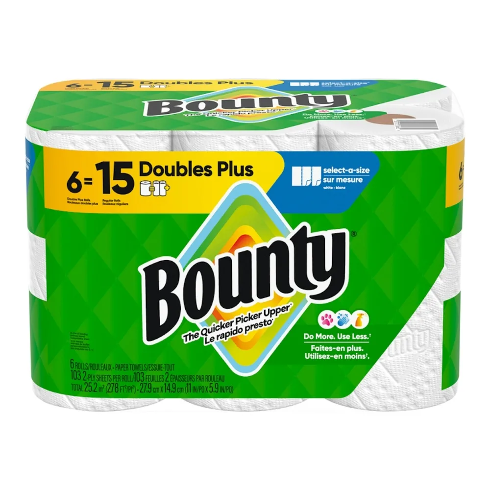 030772156629 BOUNTY 6DPR S-A-S WHITE 6RL - Image 1