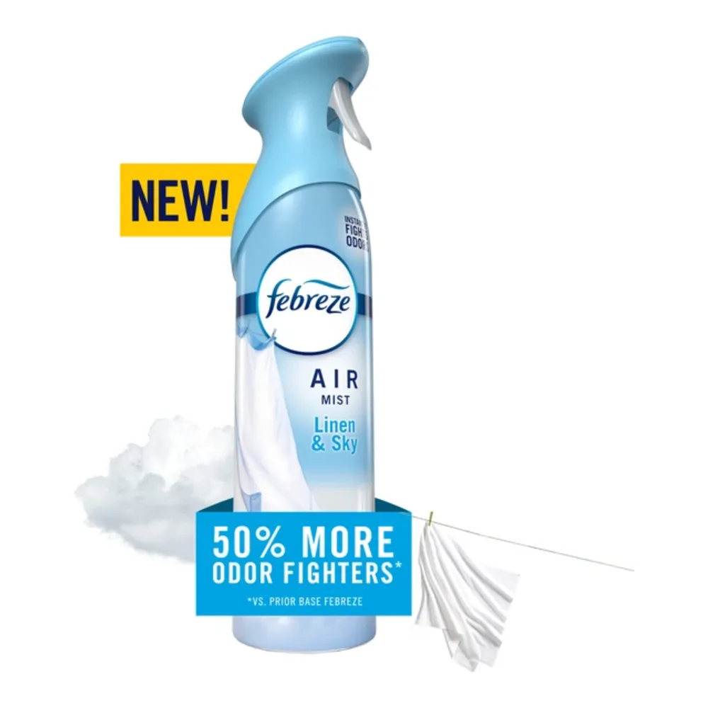 030772199381 FEBREZE AIR MIST LINEN & SKY 8Z - Image 1