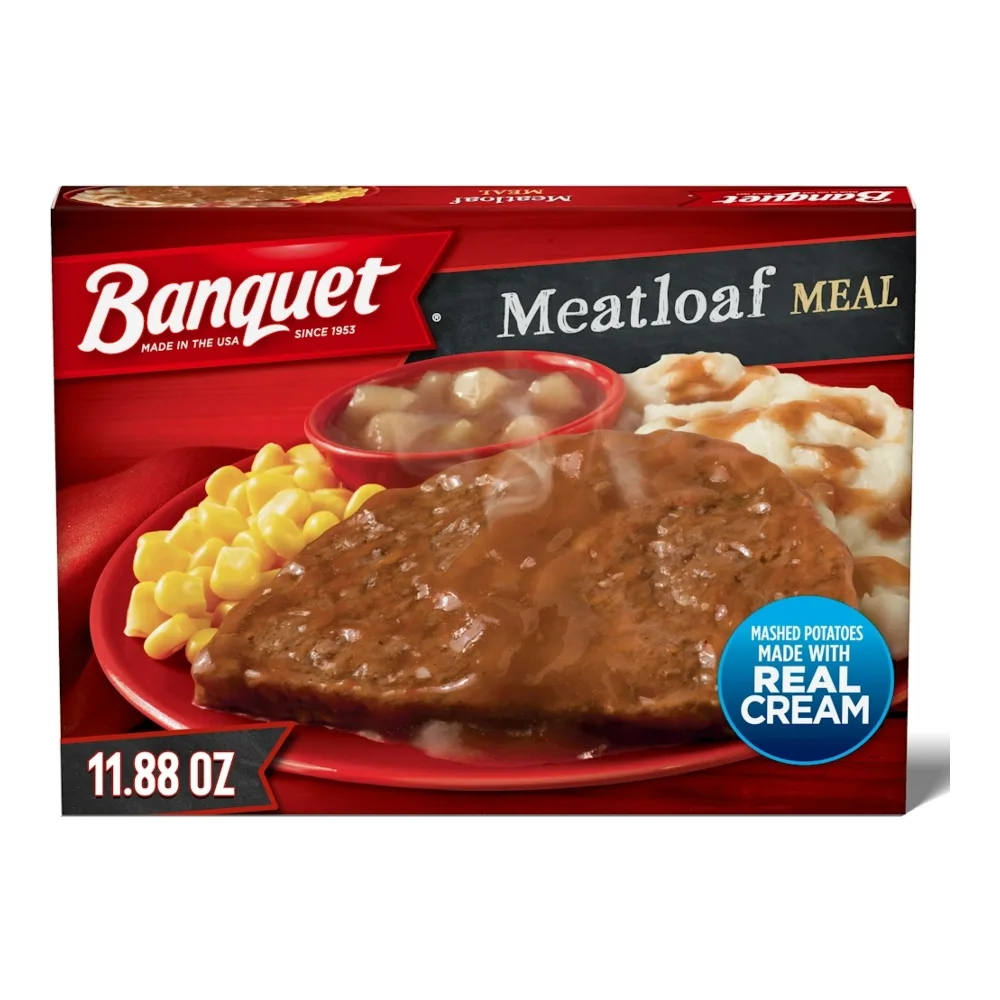 031000007317 BANQUET MEAT LOAF DINNER 11.8Z - Image 1