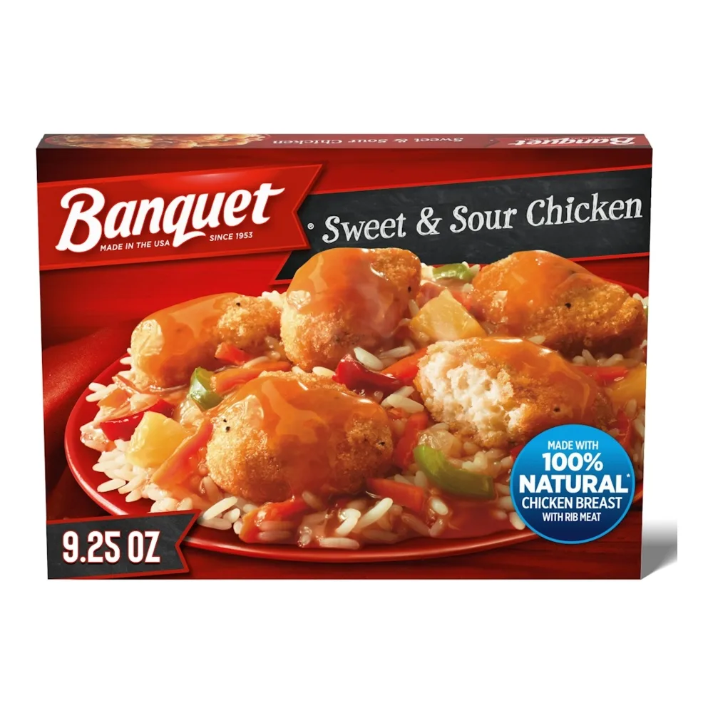 031000007362 BANQUET SWEET & SOUR CHICKEN 9Z - Image 1