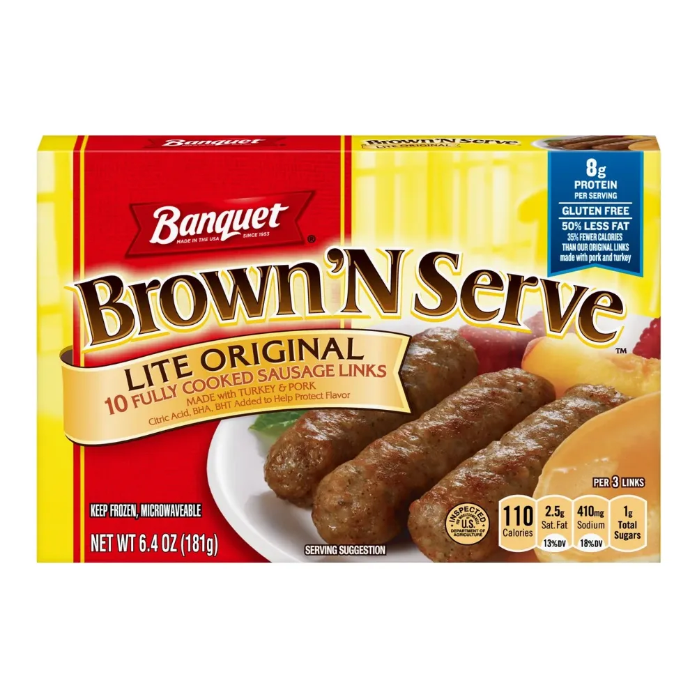 031000303969 BANQUET LT ORG SAUSAGE 6Z - Image 1