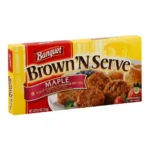 BANQUET BRN N SERVE MAPLE PATTY 6Z