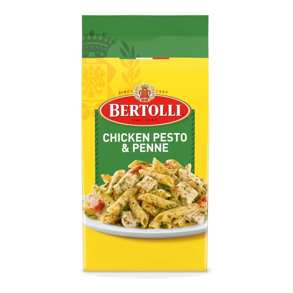 031000900953 BERTOLLI CHICKEN PESTO PENNE 22Z - Image 1