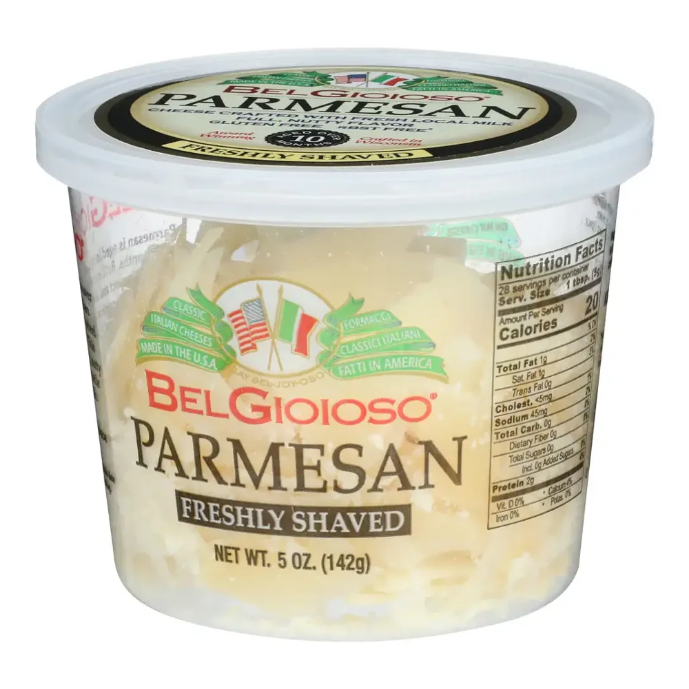 031142358995 BEL GIOIOSO PARMESAN SHAVED 5Z - Image 1