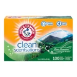ARM & HAMMER CLEAN MOUNTAIN SHEET 100CT